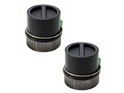 Front Manual Locking Hubs; Driver Side (01-04 4WD F-350 Super Duty w/ Manual Locking Hubs)