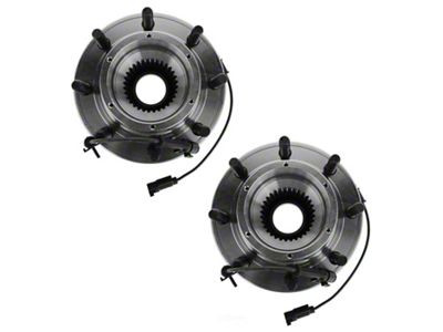 Front Wheel Bearing and Hub Assembly Set (11-16 4WD F-350 Super Duty)
