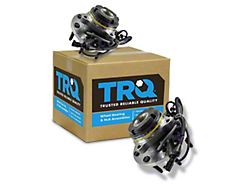 Front Wheel Bearing and Hub Assemblies (03-04 4WD F-350 Super Duty SRW w/ 4-Wheel ABS Brakes & 14x1.5 Fine Thread Wheel Studs)