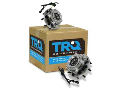 Front Wheel Bearing and Hub Assemblies (05-10 4WD F-350 Super Duty SRW)