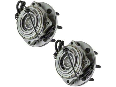 Front Wheel Bearing and Hub Assemblies (11-16 4WD F-350 Super Duty)