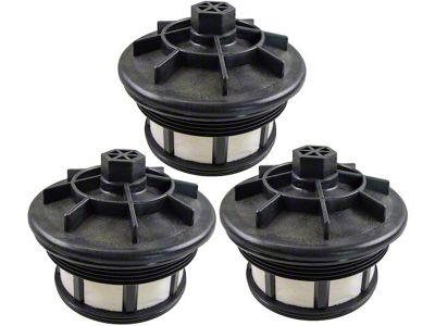 Fuel Filters; 3-Pieces (99-03 7.3L Powerstroke F-350 Super Duty)