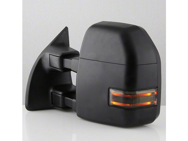 G4 Powered Heated Mirrors with Smoked LED Turn Signals (11-15 F-350 Super Duty)