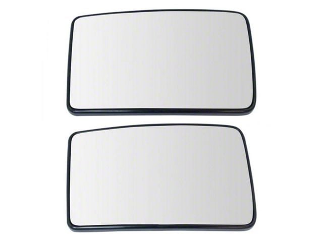 Heated Lower Towing Mirror Glass; Driver and Passenger Side (13-16 F-350 Super Duty)