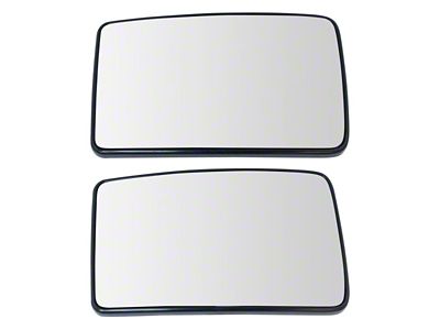 Heated Lower Towing Mirror Glass; Driver and Passenger Side (13-16 F-350 Super Duty)