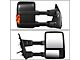 Heated Manual Towing Mirror with LED Turn Signal; Passenger Side (11-16 F-350 Super Duty)