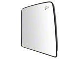 Heated Upper Towing Mirror Glass; Passenger Side (11-16 F-350 Super Duty)