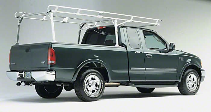F-350 Super Duty Heavy Duty Aluminum Truck Rack; 1,200 lb. Capacity (99 ...