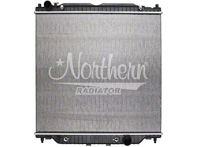 High Performance Aluminum Radiator; 28-5/8 x 29-7/8 x 1-1/4 (03-07 6.0L Powerstroke, 6.8L F-350 Super Duty)
