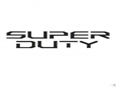 2019 Ford Super Duty Hood Inserts Letters Vinyl Decals Stickers F250 F350 F450 E - Foto 8