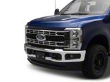 Hood Letter Inserts; Matte Black (23-26 F-350 Super Duty)