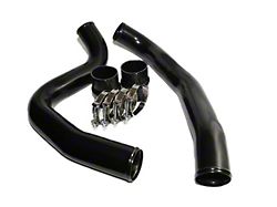 Intercooler Pipe Kit; Black (Late 99-03 7.3L Powerstroke F-350 Super Duty)