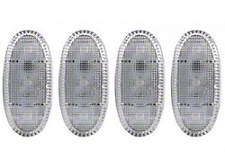 LED Dually Fender Lights; Clear (11-16 F-350 Super Duty)