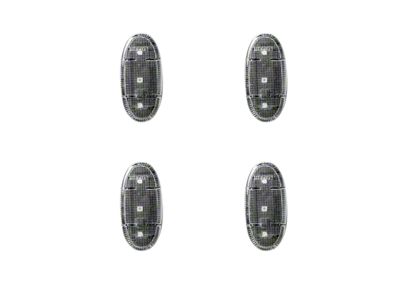LED Fender Marker Lights; Clear (11-25 F-350 Super Duty DRW)