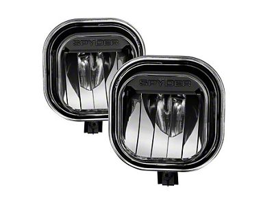 LED Fog Lights; Black (11-14 F-350 Super Duty)