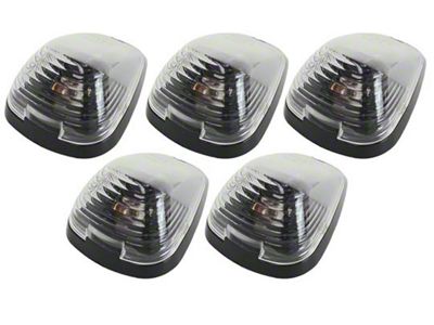 LED Hi-5 Cab Roof Light Kit; Clear (11-16 F-350 Super Duty)