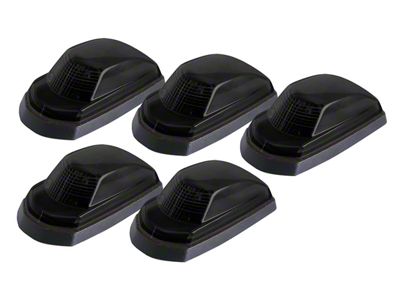 LED Hi-5 Cab Roof Light Kit; Smoked (17-25 F-350 Super Duty)