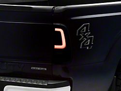LED Tail Lights; Black Housing; Clear Lens (11-16 F-350 Super Duty)