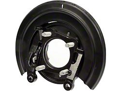 Loaded Brake Backing Plate; Driver Side (11-12 F-350 Super Duty DRW)
