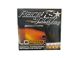 LoPRO Sidekick Sequential Running Board Switchback LED Strip Kit; 48-Inch (Universal; Some Adaptation May Be Required)