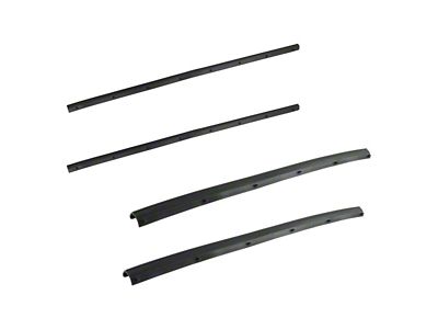 Lower Door Mounted Mounted Weatherstrip Seals; Front and Rear (11-16 F-350 Super Duty)
