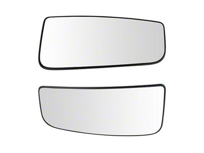 Lower Towing Mirror Glass; Driver and Passenger Side (2017 F-350 Super Duty)