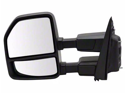 Manual Towing Mirror; Driver Side (17-18 F-350 Super Duty)