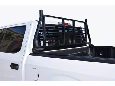 Medium Duty Headache Rack; Black (17-25 F-350 Super Duty)