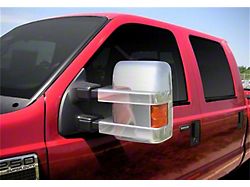 Putco Mirror Covers; Chrome (11-16 F-350 Super Duty)