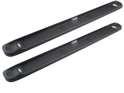 Molded Lighted Running Boards; Black (11-16 F-350 Super Duty SuperCrew)