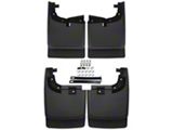 Mud Flap Splash Guards; Front and Rear (17-19 F-350 Super Duty SRW)