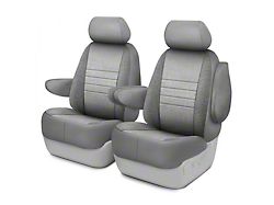 Fia OE Series Front Seat Covers; Gray (17-25 F-350 Super Duty w/ Bucket Seats)