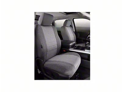 Fia OE Series Front Seat Covers; Gray (17-25 F-350 Super Duty w/ Bench Seat)