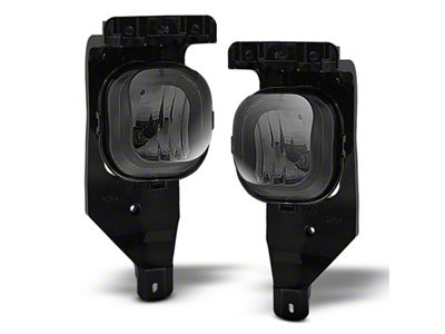 OE Style Replacement Fog Lights; Smoked (05-07 F-350 Super Duty)