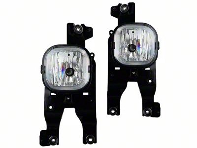 OE Style Replacement Fog Lights; Smoked (08-10 F-350 Super Duty)