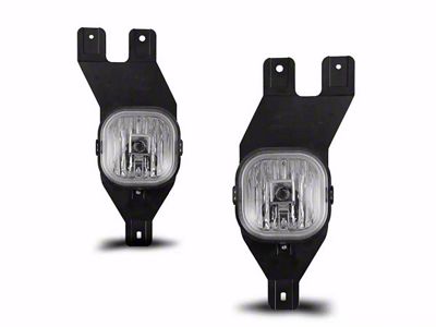 OE Style Replacement Fog Lights; Smoked (01-04 F-350 Super Duty)