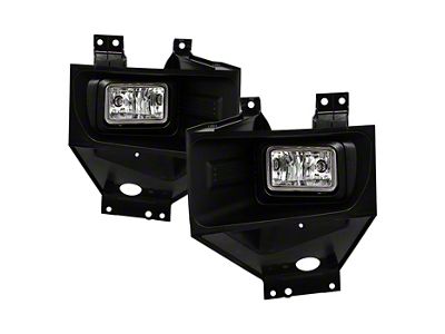 OEM Style Fog Lights with Switch; Clear (17-19 F-350 Super Duty)