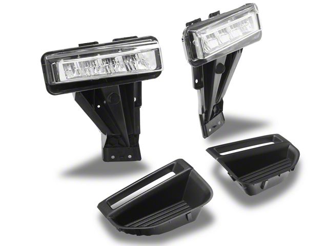 OEM Style LED Fog Lights with Switch; Clear (20-22 F-350 Super Duty)