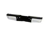 OEM Style Steel Rear Bumper; Not Pre-Drilled for Backup Sensors; Chrome (11-16 F-350 Super Duty)