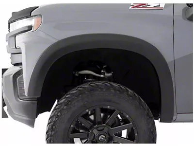 Original Riderz Fender Flares; Smooth Black (99-07 F-350 Super Duty SRW)
