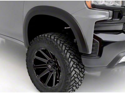 Original Riderz Fender Flares; Smooth Black (17-22 F-350 Super Duty)