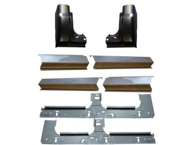 Outer Rocker Panels and Cab Corners Kit (11-16 F-350 Super Duty SuperCrew)