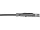 Parking Brake Cable; Intermediate (11-16 F-350 Super Duty SuperCab w/ 8-Foot Bed)