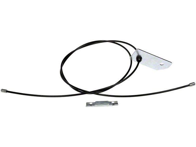 Parking Brake Cable; Intermediate (11-16 F-350 Super Duty SuperCrew 6-3/4-Foot Bed)