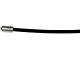 Parking Brake Cable; Intermediate (11-16 F-350 Super Duty SuperCrew 6-3/4-Foot Bed)