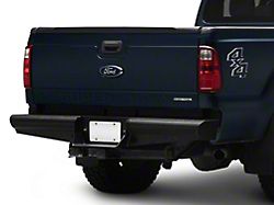 Pipe Force Series Rear Bumper; Black Textured (11-16 F-350 Super Duty)