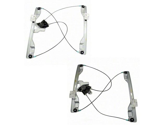 Power Window Regulators; Front (17-19 F-350 Super Duty)