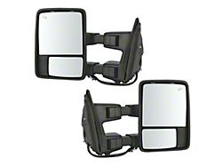 Powered Heated Memory Power Folding Towing Mirrors; Paint to Match (11-16 F-350 Super Duty)