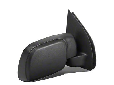 Powered Heated Mirror; Passenger Side; Black (11-14 F-350 Super Duty)