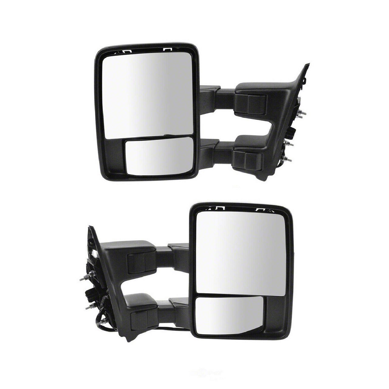 F350 Super Duty Powered Heated Power Folding Towing Mirrors; Paint to